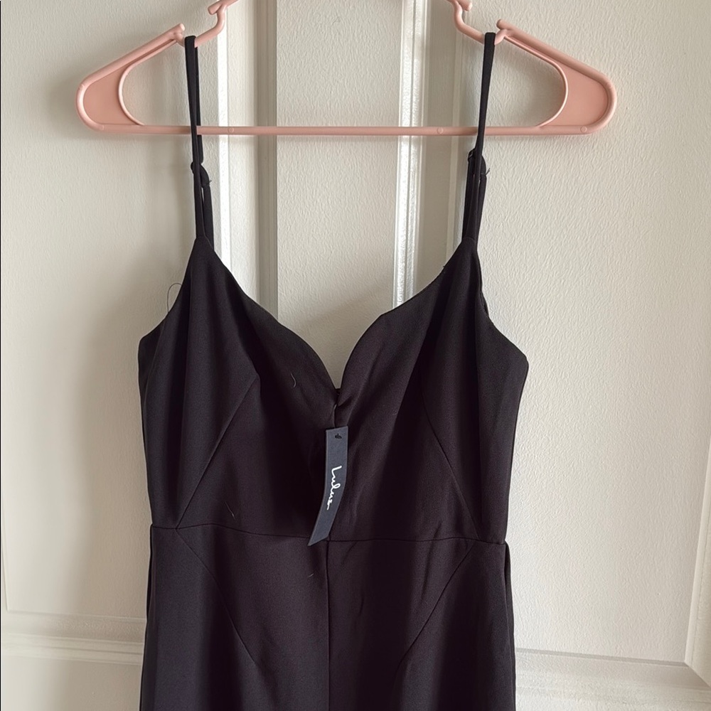 Black Spaghetti Strap Dress